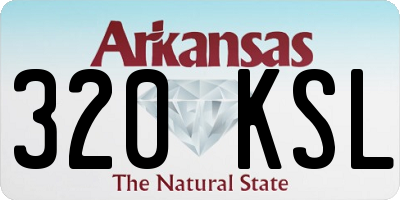 AR license plate 320KSL