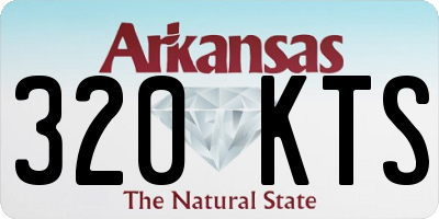 AR license plate 320KTS