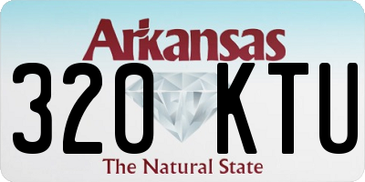 AR license plate 320KTU