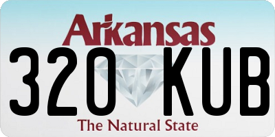 AR license plate 320KUB
