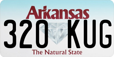 AR license plate 320KUG
