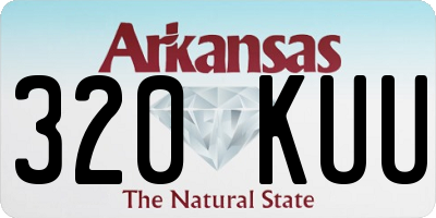 AR license plate 320KUU