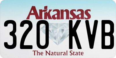 AR license plate 320KVB