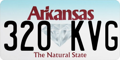 AR license plate 320KVG