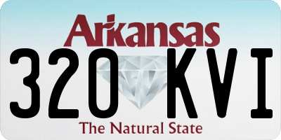 AR license plate 320KVI