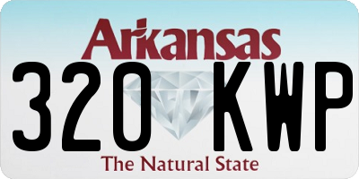 AR license plate 320KWP