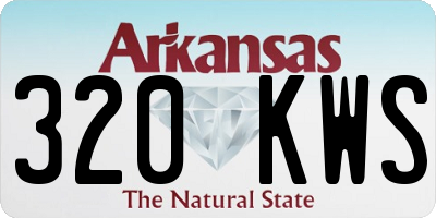 AR license plate 320KWS