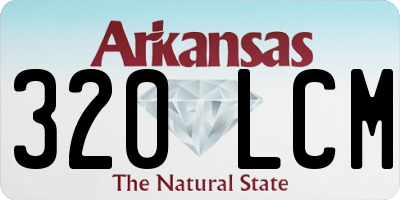 AR license plate 320LCM