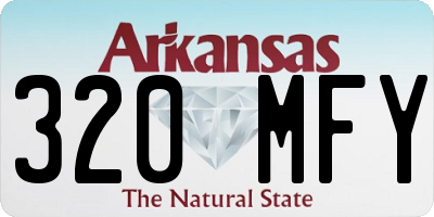 AR license plate 320MFY