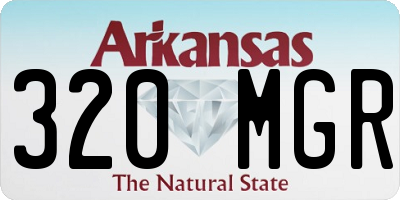 AR license plate 320MGR