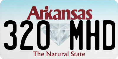 AR license plate 320MHD