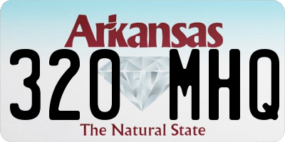 AR license plate 320MHQ