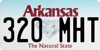 AR license plate 320MHT