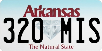 AR license plate 320MIS