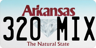 AR license plate 320MIX