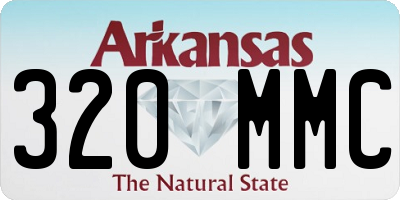 AR license plate 320MMC