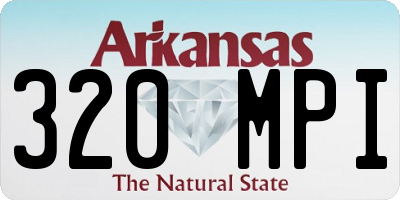 AR license plate 320MPI