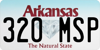 AR license plate 320MSP