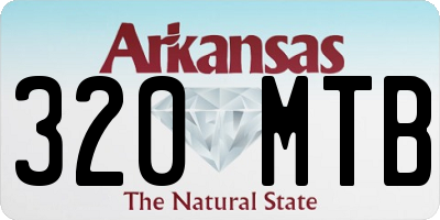 AR license plate 320MTB