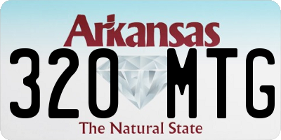 AR license plate 320MTG