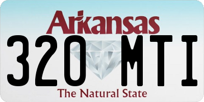AR license plate 320MTI