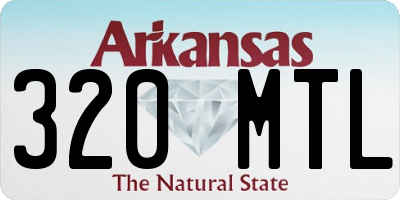 AR license plate 320MTL