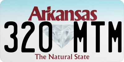 AR license plate 320MTM