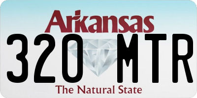 AR license plate 320MTR
