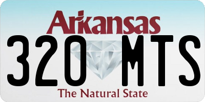 AR license plate 320MTS