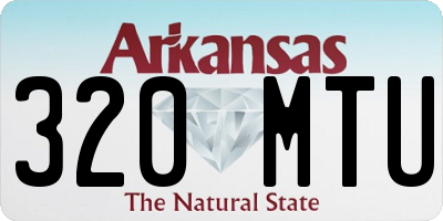 AR license plate 320MTU