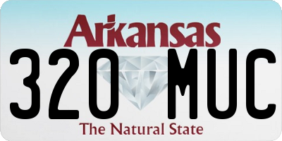 AR license plate 320MUC