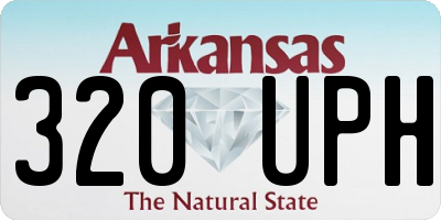 AR license plate 320UPH