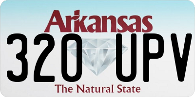 AR license plate 320UPV