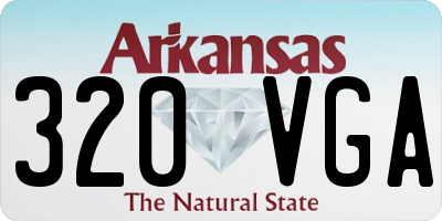 AR license plate 320VGA