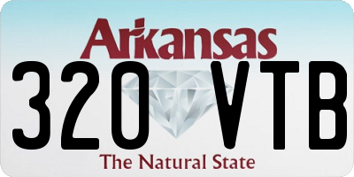 AR license plate 320VTB