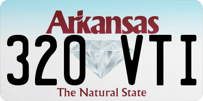 AR license plate 320VTI