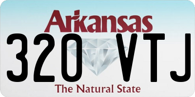 AR license plate 320VTJ