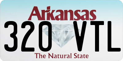 AR license plate 320VTL