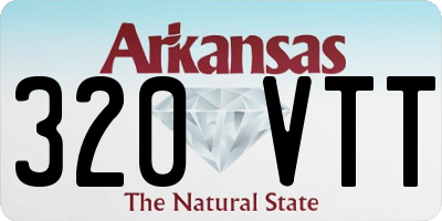 AR license plate 320VTT
