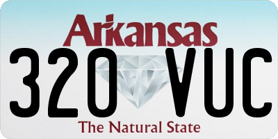 AR license plate 320VUC