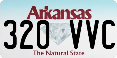 AR license plate 320VVC