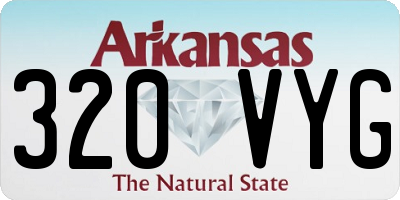 AR license plate 320VYG