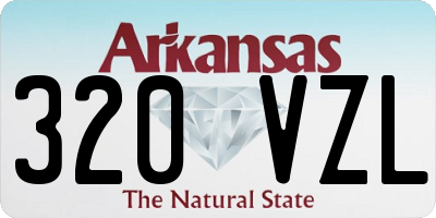 AR license plate 320VZL