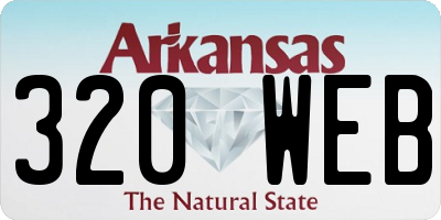 AR license plate 320WEB