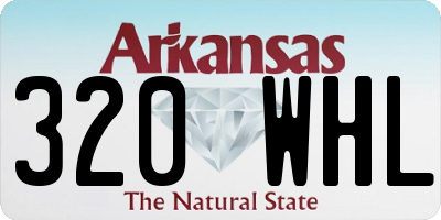 AR license plate 320WHL
