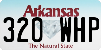 AR license plate 320WHP