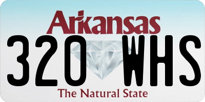 AR license plate 320WHS