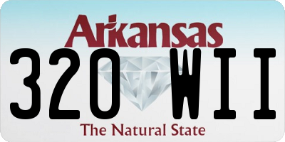 AR license plate 320WII