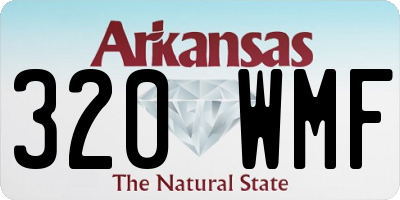 AR license plate 320WMF