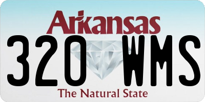 AR license plate 320WMS